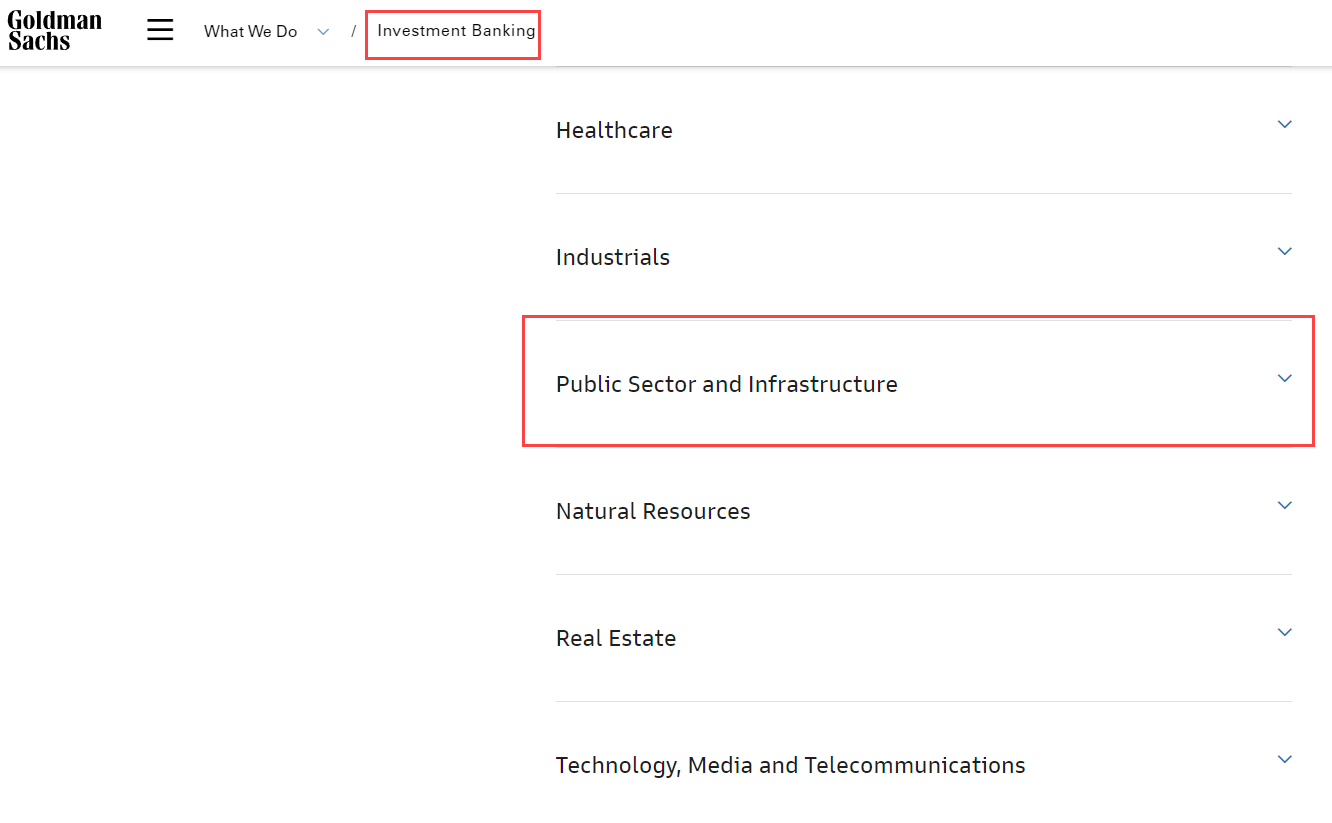 GS Public Finance