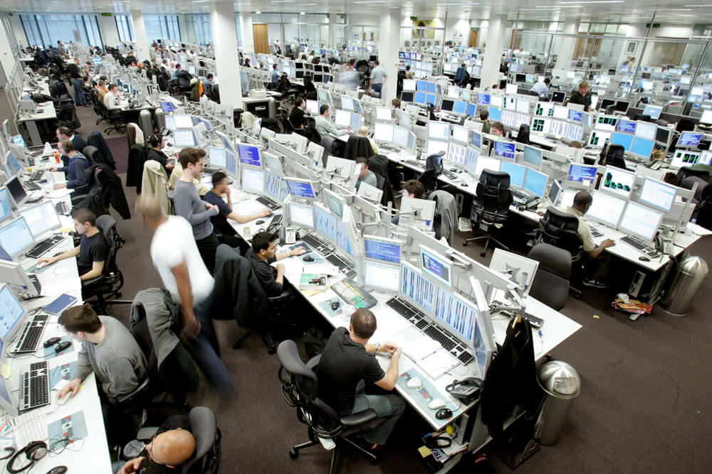 Trading floor